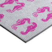 Dalyn Seabreeze SZ15 Flamingo Area Rug on Angle Dalyn Seabreeze SZ15 Flamingo Area Rug on Angle