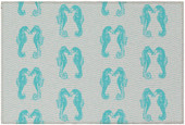 Dalyn Seabreeze SZ15 Teal Scatter Area Rug Dalyn Seabreeze SZ15 Teal Scatter Area Rug