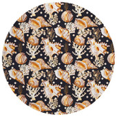 Dalyn Seabreeze SZ6 Black Round Area Rug