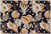 Dalyn Seabreeze SZ6 Black Scatter Area Rug