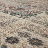 Karastan Echo Grasole Denim Area Rug Closeup Image