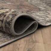 Karastan Echo R1061-666 Angelino Pudra Area Rug Roll Edge