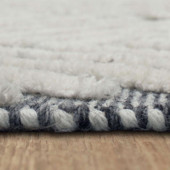 Karastan Sirocco R1102-3512 Tipaza Black White Area Rug by Drew & Jonathan Pile Karastan Sirocco R1102-3512 Tipaza Black White Area Rug by Drew & Jonathan Pile