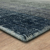 Karastan Wabi Sabi RG864-208 Denim Area Rug by Drew & Jonathan Home Corner Angle