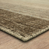 Karastan Wabi Sabi RG864-428 Tan Area Rug by Drew & Jonathan Home Corner Angle Karastan Wabi Sabi RG864-428 Tan Area Rug by Drew & Jonathan Home Corner Angle