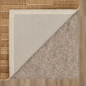 Karastan Broken Stripe R1091-640 Sienna Area Rug by Bobby Berk Backing