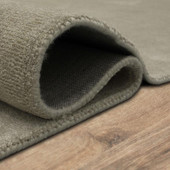 Karastan Luna RG862-238 Cream Area Rug by Bobby Berk Roll Edge