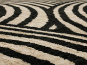 Karastan Remolino 92440-90121 Onyx Area Rug by Bobby Berk Detail