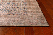 Kas London Blue Sophie Area Rug Angle Image Kas London Blue Sophie Area Rug Angle Image