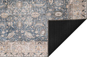 Kas London Blue Madison Area Rug Back Image Kas London Blue Madison Area Rug Back Image