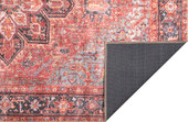 Kas London Red Anna Area Rug Back Image Kas London Red Anna Area Rug Back Image