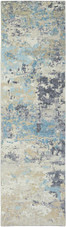 Kas Roxy 2811 Blue Landscape Runner Area Rug Kas Roxy 2811 Blue Landscape Runner Area Rug