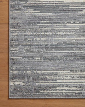 Loloi Arden ARD-03 Grey Ivory Area Rug Corner Loloi Arden ARD-03 Grey Ivory Area Rug Corner