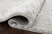 Loloi II Bliss Shag BLS-06 Grey White Area Rug Pile Loloi II Bliss Shag BLS-06 Grey White Area Rug Pile