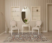 Loloi Bonney BNY-07 Charcoal Spice Area Rug Room Scene Loloi Bonney BNY-07 Charcoal Spice Area Rug Room Scene