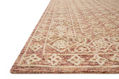 Loloi Cecelia CEC-01 Rust Natural Area Rug Angle