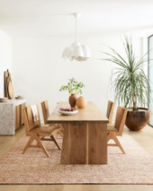 Loloi Cecelia CEC-01 Rust Natural Area Rug Room Scene Loloi Cecelia CEC-01 Rust Natural Area Rug Room Scene