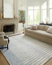 Chris CHR-01 Ivory Denim Area Rug Room Scene Chris CHR-01 Ivory Denim Area Rug Room Scene