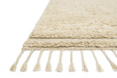 Loloi Hygge YG-04 Oatmeal Sand Area Rug Angle