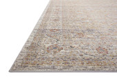 Loloi Indra INA-01 Stone Multi Area Rug Angle Loloi Indra INA-01 Stone Multi Area Rug Angle