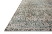 Jules JUL-08 Emerald Antique Ivory Area Rug Angle