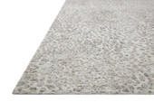 Loloi II Neda NED-02 Silver Ivory Area Rug Angle Loloi II Neda NED-02 Silver Ivory Area Rug Angle