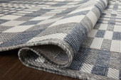 Loloi II Rainier RAI-04 Ivory Denim Area Rug Pile Loloi II Rainier RAI-04 Ivory Denim Area Rug Pile