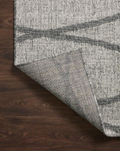 Loloi II Rainier RAI-07 Dove Grey Area Rug Backing