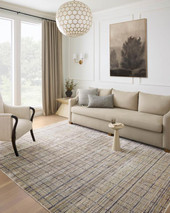 Loloi Soho SOH-04 Pebble Charcoal Area Rug Room Scene Loloi Soho SOH-04 Pebble Charcoal Area Rug Room Scene