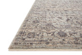 Loloi II Sorrento SOR-01 Mist Charcoal Area Rug Angle Loloi II Sorrento SOR-01 Mist Charcoal Area Rug Angle