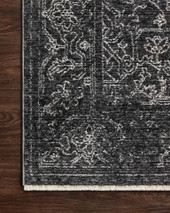 Loloi II Vance VAN-03 Charcoal Dove Area Rug Corner Loloi II Vance VAN-03 Charcoal Dove Area Rug Corner