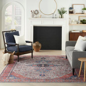 Grand Washables 8x10 Ivory Brick Room Image Grand Washables 8x10 Ivory Brick Room Image