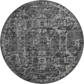 Dalyn Aberdeen AB2 Midnight Round Area Rug Dalyn Aberdeen AB2 Midnight Round Area Rug