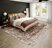 Dalyn Antalya AY2 Paprika Area Rug Room Scene Dalyn Antalya AY2 Paprika Area Rug Room Scene