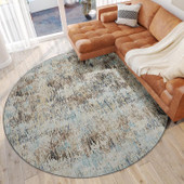 Dalyn Camberly CM1 Driftwood Round Area Rug Room Scene Dalyn Camberly CM1 Driftwood Round Area Rug Room Scene