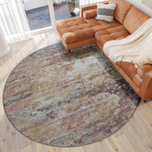 Dalyn Camberly CM4 Primrose Round Area Rug Room Scene Dalyn Camberly CM4 Primrose Round Area Rug Room Scene