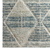 Dalyn Carmona CO8 Denim Area Rug Corner Dalyn Carmona CO8 Denim Area Rug Corner