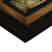 Dalyn Excursion EX4 Black Area Rug Corner 2