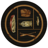 Dalyn Excursion EX4 Black Round Area Rug