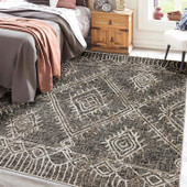Dalyn Izmir IZ1 Midnight Area Rug Room Scene