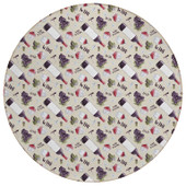 Dalyn Kendall KE14 Putty Round Area Rug Dalyn Kendall KE14 Putty Round Area Rug