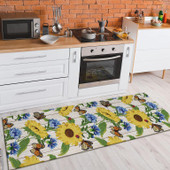 Dalyn Kendall KE16 Putty Runner Area Rug Room Scene Dalyn Kendall KE16 Putty Runner Area Rug Room Scene