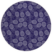 Dalyn Kendall KE6 Navy Round Area Rug