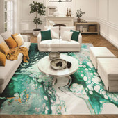 Dalyn Kikiamo KK10 Emerald City Area Rug Room Scene