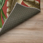 Dalyn Tropics TC1 Paprika Area Rug Backing Dalyn Tropics TC1 Paprika Area Rug Backing
