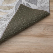 Dalyn Tropics TC3 Grey Area Rug Backing