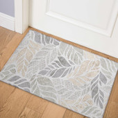 Dalyn Tropics TC3 Grey Scatter Rug Room Scene