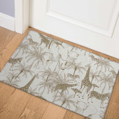 Dalyn Tropics TC7 Grey Scatter Rug Room Scene