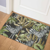 Dalyn Tropics TC13 Black Scatter Rug Room Scene