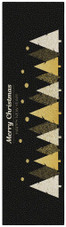 Dalyn Wonderland WN11 Black Polka Dot Christmas Trees 2x8 Runner Area Rug Dalyn Wonderland WN11 Black Polka Dot Christmas Trees 2x8 Runner Area Rug